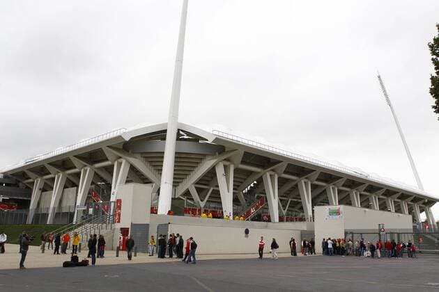 Stade Auguste Delaune FOOTBALL : Reims - Ligue 1 - 14 09 2012 GwendolineLeGoff 