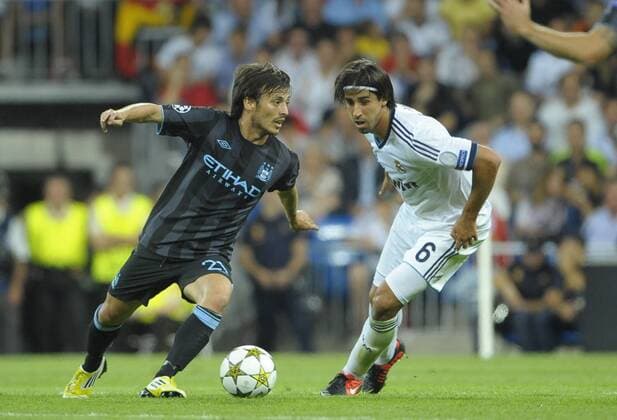 Real Madrid - Manchester City - David Silva - Sami Khedira - 