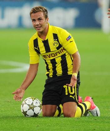 18-09-2012, Fussball, Saison 2012-2013, UEFA Champions League, Gruppenphase, Borussia Dortmund - Ajax Amsterdam 1-0, Mario Götze (Borussia Dortmund)