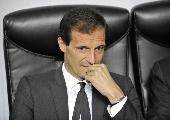Trainer Massimiliano Allegri, AC, AC Milan - RSC Anderlecht, Champions League, Fussball, 18.09.2012 