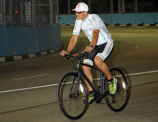 formula 1 GP, Singapore, 21.09.2012, Michael Schumacher, Mercedes Grand Prix, Photo:mspb Thomas Melzer formula 1 GP, Singapore, Michael Schumacher,