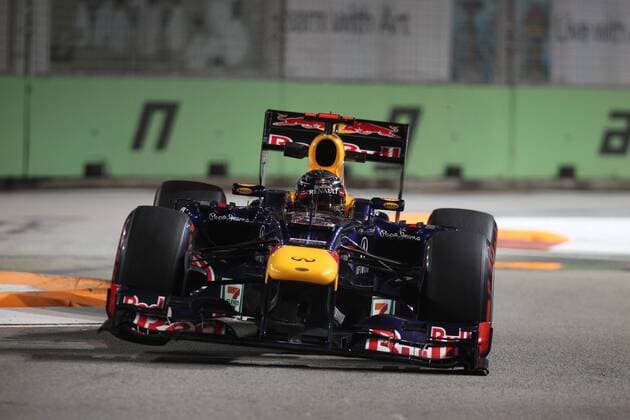 formula 1 GP, Singapore, 22.09.2012, Sebastian Vettel, Red Bull Racing, Photo:mspb Lukas Gorys formula 1 GP, Singapore, Sebastian Vettel,