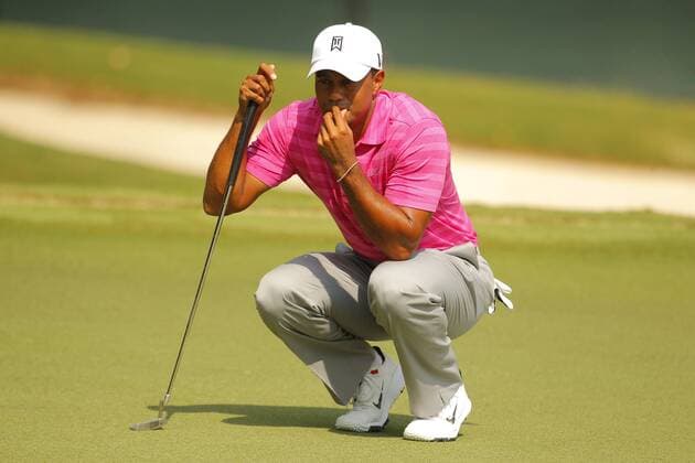 September 21, 2012: Tiger Woods in the second round of the FedEx Cup - The Tour Championship at East Lake Golf Club in Atlanta, Georgia. GOLF: SEP 21 PGA Golf Herren - TOUR Championship by Coca-Cola Icon488120921252 EDITORIAL USE ONLY