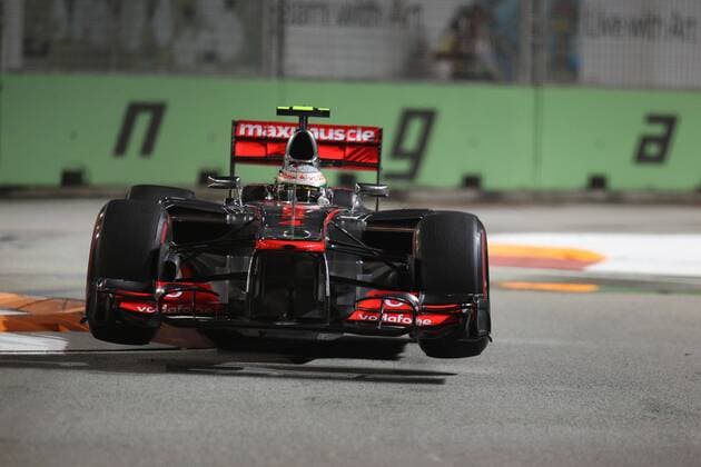 formula 1 GP, Singapore, 22.09.2012, Lewis Hamilton, McLaren Mercedes, Photo:mspb Lukas Gorys formula 1 GP, Singapore, Lewis Hamilton,
