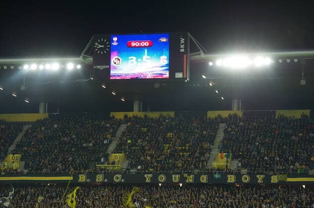 Football - soccer: UEFA Europa League, BSC Young Boys Bern - Liverpool FC, Liverpool record a 5-3 victory against BSC Young Boys during the UEFA Europa League Group A match at the Wankdorf Stadion. xHOCHxZWEIx xPropagandax 