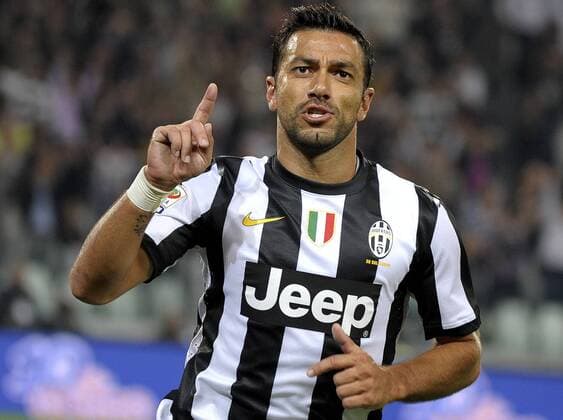 Fabio Quagliarella Juventus esultanza dopo il gol 2-0 Torino 22 9 2012 Juventus Stadium Football Calcio 2012 2013 Serie A Juventus Vs Chievo Verona Foto Federico Tardito Insidefoto federicoxtardito