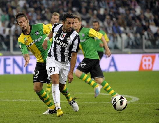 Fabio Quagliarella Juventus Torino 22 9 2012 Juventus Stadium Football Calcio 2012 2013 Serie A Juventus Vs Chievo Verona Foto Federico Tardito Insidefoto federicoxtardito