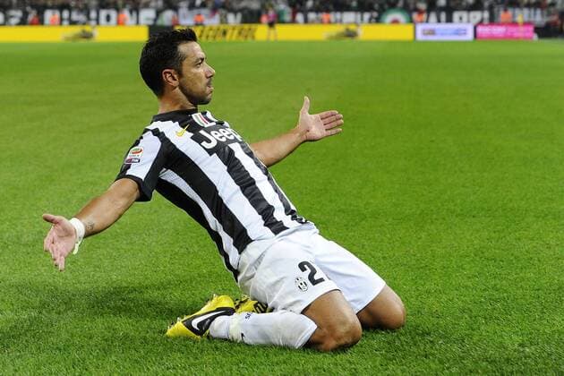 Mg Torino 22 09 2012 - campionato di calcio serie A Juventus-Chievo Verona foto Matteo Gribaudi Image Sport nella foto: esultanza gol Fabio Quagliarella 