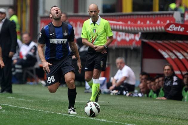 Antonio Cassano Inter 23 09 2012 Stadio San Siro Football Calcio Serie A 2012 13 Inter Mailand v AC Siena PaoloxNucci