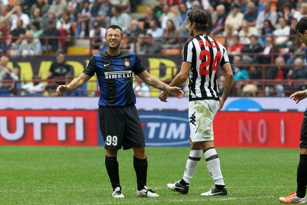 Enttäuschung Antonio Cassano Inter 23 09 2012 Stadio San Siro Football Calcio Serie A 2012 13 Inter Mailand v AC Siena PaoloxNucci