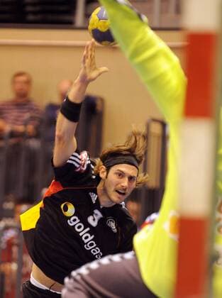 Rostock, Stadthalle 23.9.2012 Handball-Länderspiel Deutschland - Serbien Uwe GENSHEIMER, GER
