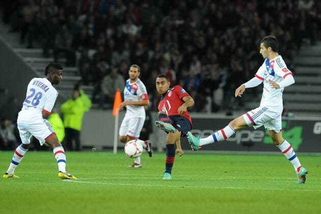 Dimitri Payet (Lille) Arnold Mvuemba - Maxime Gonalons (Lyon), OSC Lille (LOSC) - Olympique Lyon xNxLeGouic FEPx 