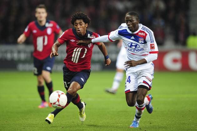 Ryan Mendes (Losc) vs Mouhamadou Dabo (lyon), OSC Lille (LOSC) - Olympique Lyon xJBAutissierx 