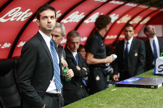 Andrea Stramaccioni Inter -- Milano 23 09 2012 Serie A 2012 2013 -- Inter Mailand - AC Siena -- PaoloxNucci