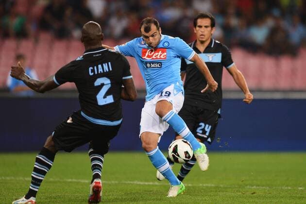 Goran Pandev Napoli Calcio Serie A 2012 2013 SSC Napoli - Lazio Rom andreaxstaccioli