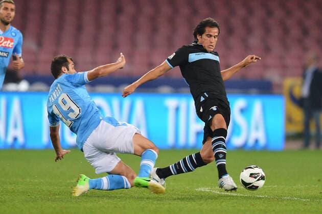 Goran Pandev Napoli, Cristian Ledesma Lazio Napoli Calcio Serie A 2012 2013 SSC Napoli - Lazio Rom andreaxstaccioli