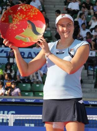 Sept. 29, 2012 - Tokyo, Japan - Winner NADIA PETROVA of Russia poses with the cup after winning the Toray Pan Pacific Open tennis tournament at Ariake Colosseum on September 29, 2012 in Tokyo, Japan. Toray Pan Pacific Open Tennis Tournament - ZUMAjn1