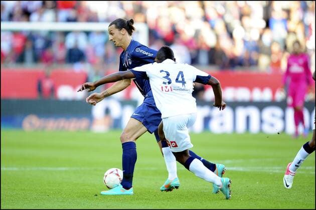 Zlatan Ibrahimovic (psg) FOOTBALL : PSG Paris St. Germain vs FC Sochaux - L1 - 29 09 2012 JBAutissier 