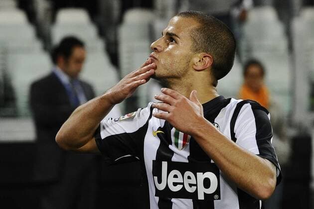 Db Torino 29 09 2012 - Serie A : Juventus Turin - AS Rom: Torjubel Sebastian Giovinco 