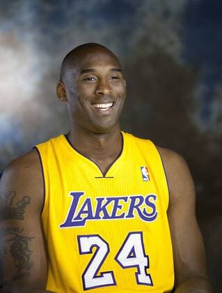 Oct. 1, 2012 - Los Angeles, CALIFORNIA, USA - Kobe Bryant 24 of the Los Angeles Lakers on a video set for members of the media during Media Day at Toyota Sports Center on October 1, 2012 in El Segundo, California..ARMANDO ARORIZO Los Angeles Lakers Media day - ZUMAa60