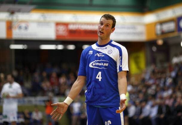 VfL Gummersbach vs HSV Hamburg 31:35 hier: Christoph Schindler VFL Gummersbach versuchte sein Bestes konnte die Niederlage aber nicht abwenden