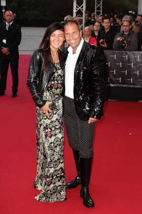 Verleihung vom 14. Deutschen Fernsehpreis 2012 im Coloneum, Köln Kai Ebel mit Ehefrau Mila Wiegand