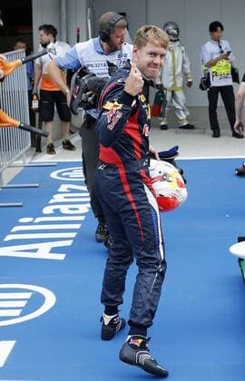 Motorsports: FIA Formula One World Championship 2012, Grand Prix of Japan, 1 Sebastian Vettel (GER, Red Bull Racing), xHOCHxZWEIx