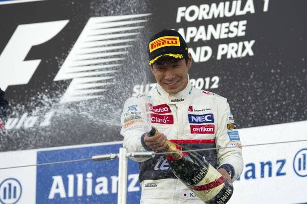 Motorsports: FIA Formula One World Championship 2012, Grand Prix of Japan, 14 Kamui Kobayashi (JPN, Sauber F1 Team), xHOCHxZWEIx