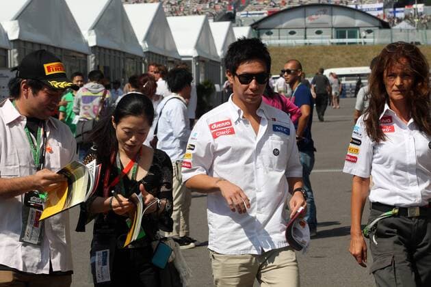 07.10.2012- Kamui Kobayashi (JAP) Sauber F1 Team C31 Japanese Grand Prix, Suzuka 4 - 7 October 2012 