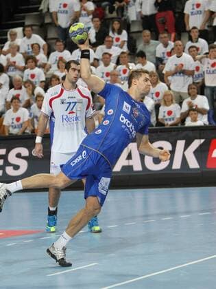 William ACCAMBRAY HANDBALL: Montpellier HB - CB Ademar Leon. Ligue des Champions - 07 10 2012 xRichardxGosselinx 