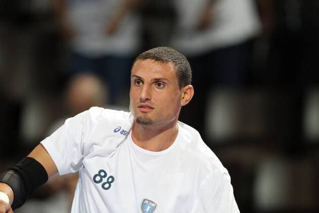 Wissem HMAM (Montpellier) HANDBALL : Montpellier HB vs Leon - Ligue des Champions - 07 10 2012 RichardGosselin Panoramic 