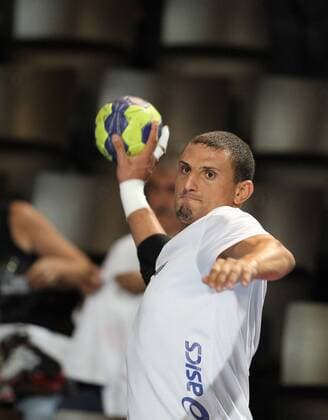 Wissem HMAM (Montpellier) HANDBALL : Montpellier HB vs Leon - Ligue des Champions - 07 10 2012 RichardGosselin Panoramic 