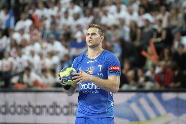 William ACCAMBRAY HANDBALL : Montpellier HB vs Leon - Ligue des Champions - 07 10 2012 RichardGosselin Panoramic 