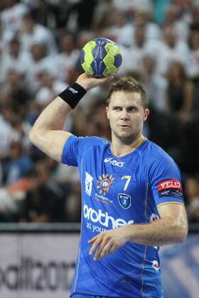 William ACCAMBRAY HANDBALL : Montpellier HB vs Leon - Ligue des Champions - 07 10 2012 RichardGosselin Panoramic 