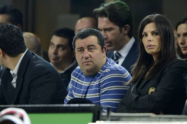 Gc 07 10 2012 - Serie A - AC Milan vs Inter Mailand - GiuseppexCeleste Image Sport: Mino Raiola 