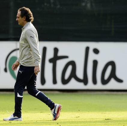 Coverciano 08 10 2012 - Training Italien; Cesare Prandelli 