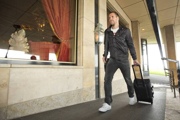 RON VLAAR Arrival Dutch team Arrival Dutch team players 2012 2013 xVIxVI-Imagesx xLaurensxLindhoutxIVx 1185438