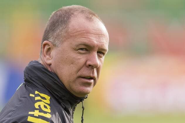WROCLAW - 10.10.2012 - Training Brasilien - Coach MANO MENEZES -- Newspix.pl  BOR_20121010_3424