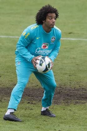 WROCLAW 10 10 2012 Training Brasilien Marcelo -  BOR_20121010_3393