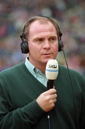 TSV 1860 München - FC Bayern München 0:2 - Manager Uli Hoeneß (Bayern) im Sat1 Interview