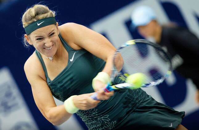 TENNIS - WTA, Generali Ladies Linz LINZ,AUSTRIA,10.OKT.12 - TENNIS - WTA Tennis Damen Tour, Generali Ladies Linz. Bild zeigt Victoria Azarenka (BLR). 