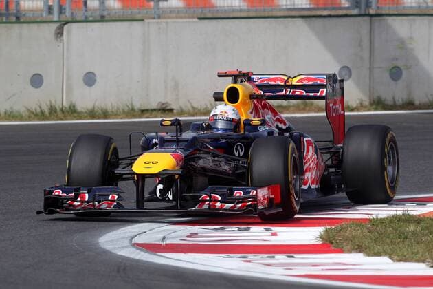 12.10.2012- Free Practice 1, Sebastian Vettel (GER) Red Bull Racing RB8 
