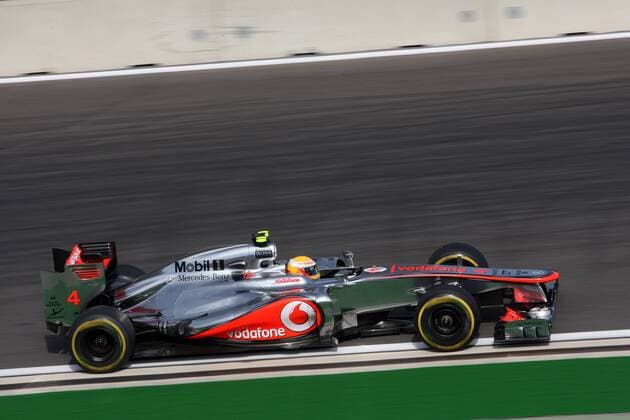 12.10.2012- Free Practice 1, Lewis Hamilton (GBR) McLaren Mercedes MP4-27 