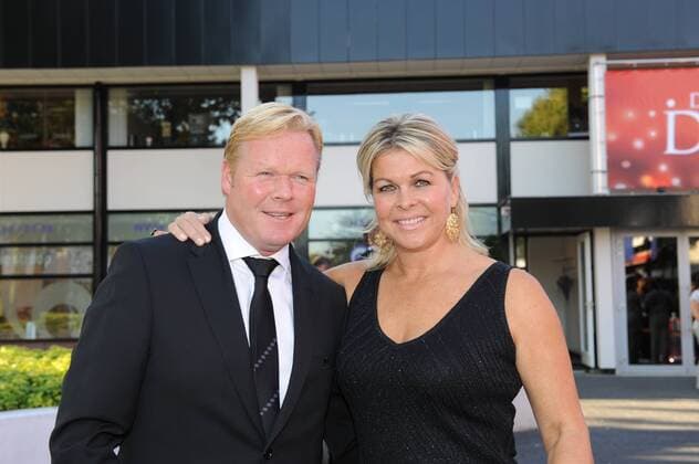 (L-R) Coach Ronald Koeman of AZ Alkmaar mit Ehefrau Bartina Koeman xVIxxIVx 1188944