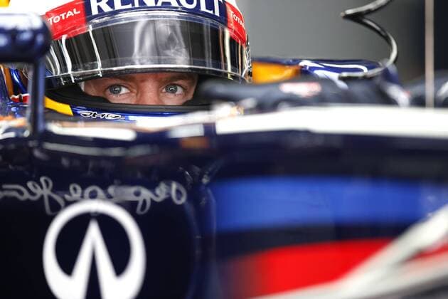 Motorsports: FIA Formula One World Championship 2012, Grand Prix of Korea, 1 Sebastian Vettel (GER, Red Bull Racing), xHOCHxZWEIx