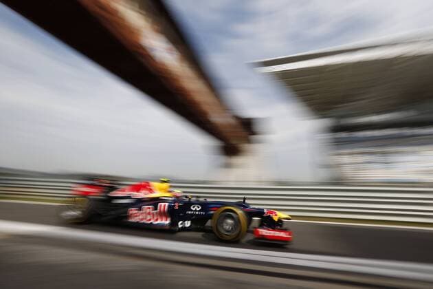 Motorsports: FIA Formula One World Championship 2012, Grand Prix of Korea, 2 Mark Webber (AUS, Red Bull Racing), xHOCHxZWEIx