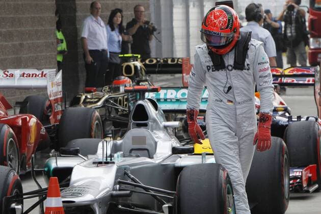 Motorsports: FIA Formula One World Championship 2012, Grand Prix of Korea, 7 Michael Schumacher (GER, Mercedes AMG Petronas F1 Team), xHOCHxZWEIx