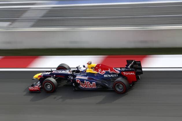 Motorsports: FIA Formula One World Championship 2012, Grand Prix of Korea, 1 Sebastian Vettel (GER, Red Bull Racing), xHOCHxZWEIx