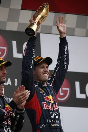 Motorsports: FIA Formula One World Championship 2012, Grand Prix of Korea, 1 Sebastian Vettel (GER, Red Bull Racing), xHOCHxZWEIx