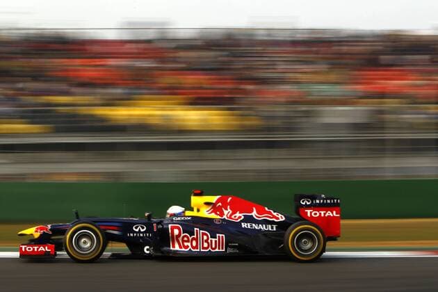 Motorsports: FIA Formula One World Championship 2012, Grand Prix of Korea, 1 Sebastian Vettel (GER, Red Bull Racing), xHOCHxZWEIx